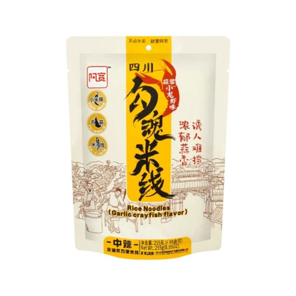 BJ Rice Noodles Garlic Crawfish Flavor - 255g - ding - go