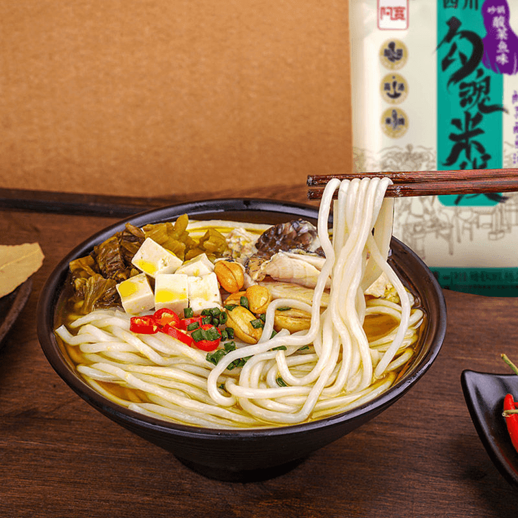BJ Rice Noodles Pickled Fish Flavor - 285g - ding - go