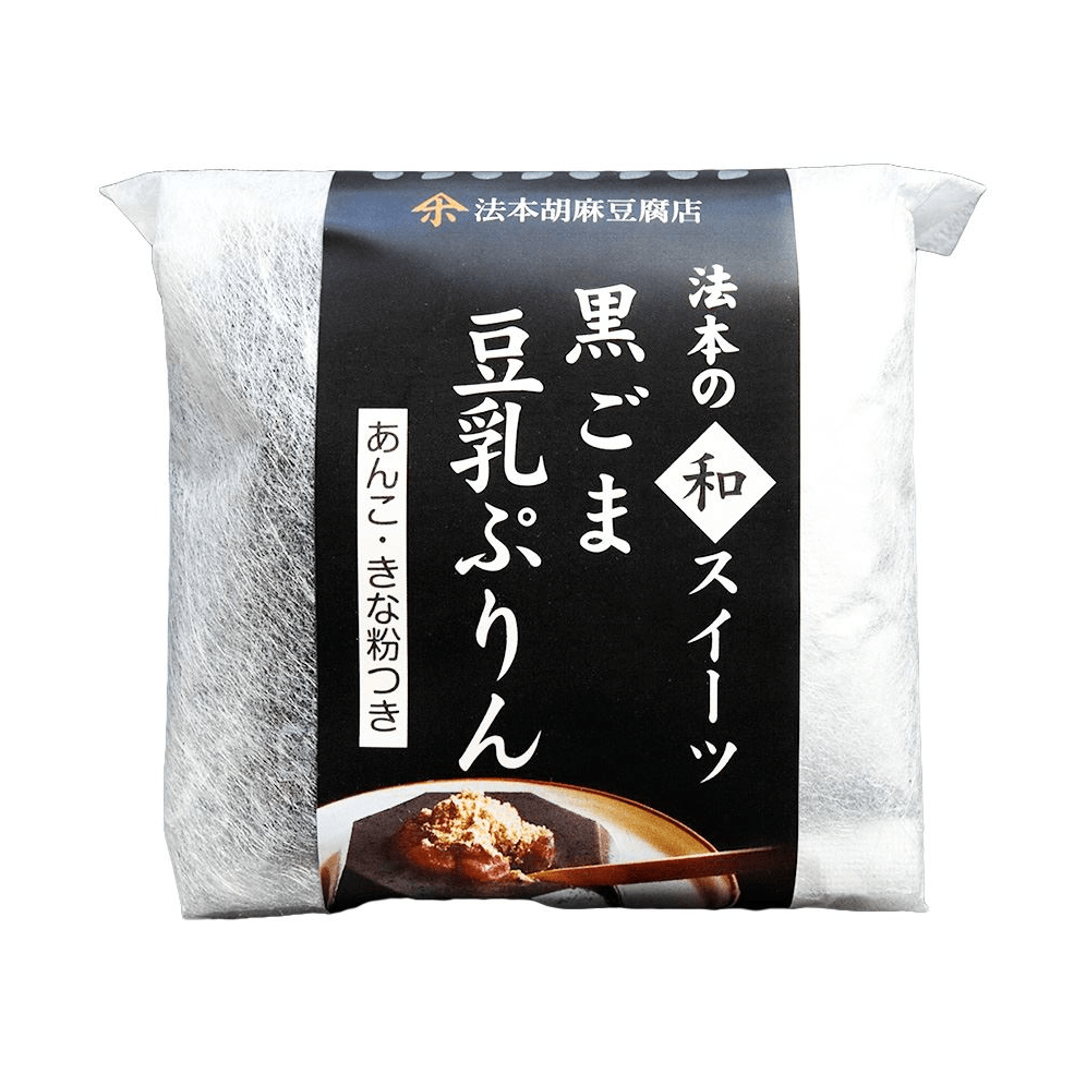 Black Sesame Soy Milk Pudding (Halal) - 80g - ding - go