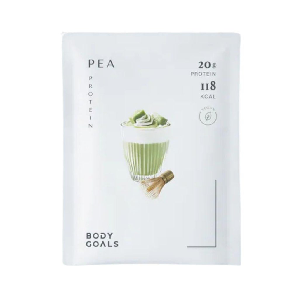 Body Goals Multi-effect Pea Protein Drinks Shizuoka Matcha Flavor - 31g - ding-go