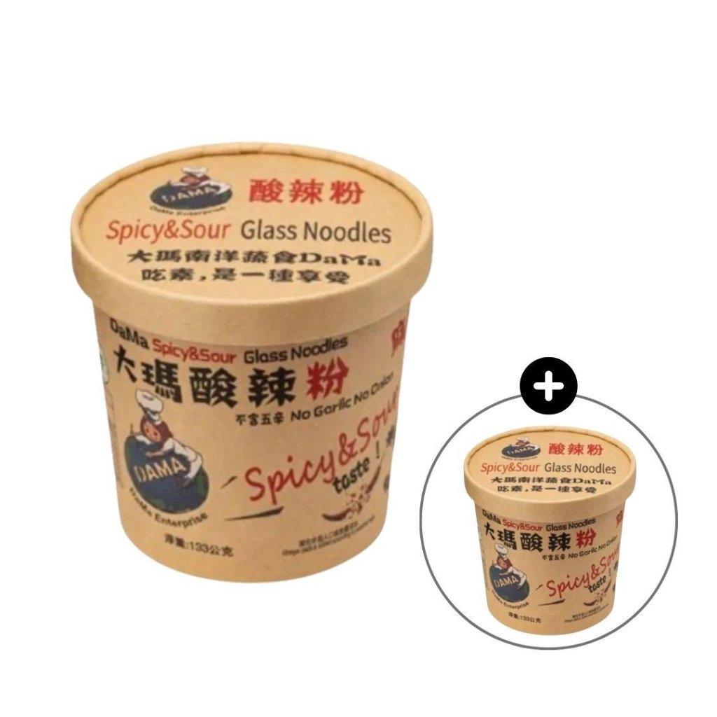【BOGO】Dama Spicy & Sour Glass Noodles - 133g - ding - go