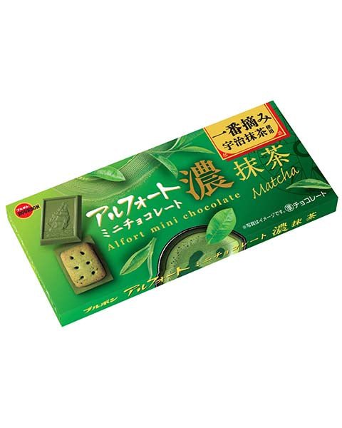 Bourbon Alfort Mini Chocolate Rich Matcha - 60g - ding - go