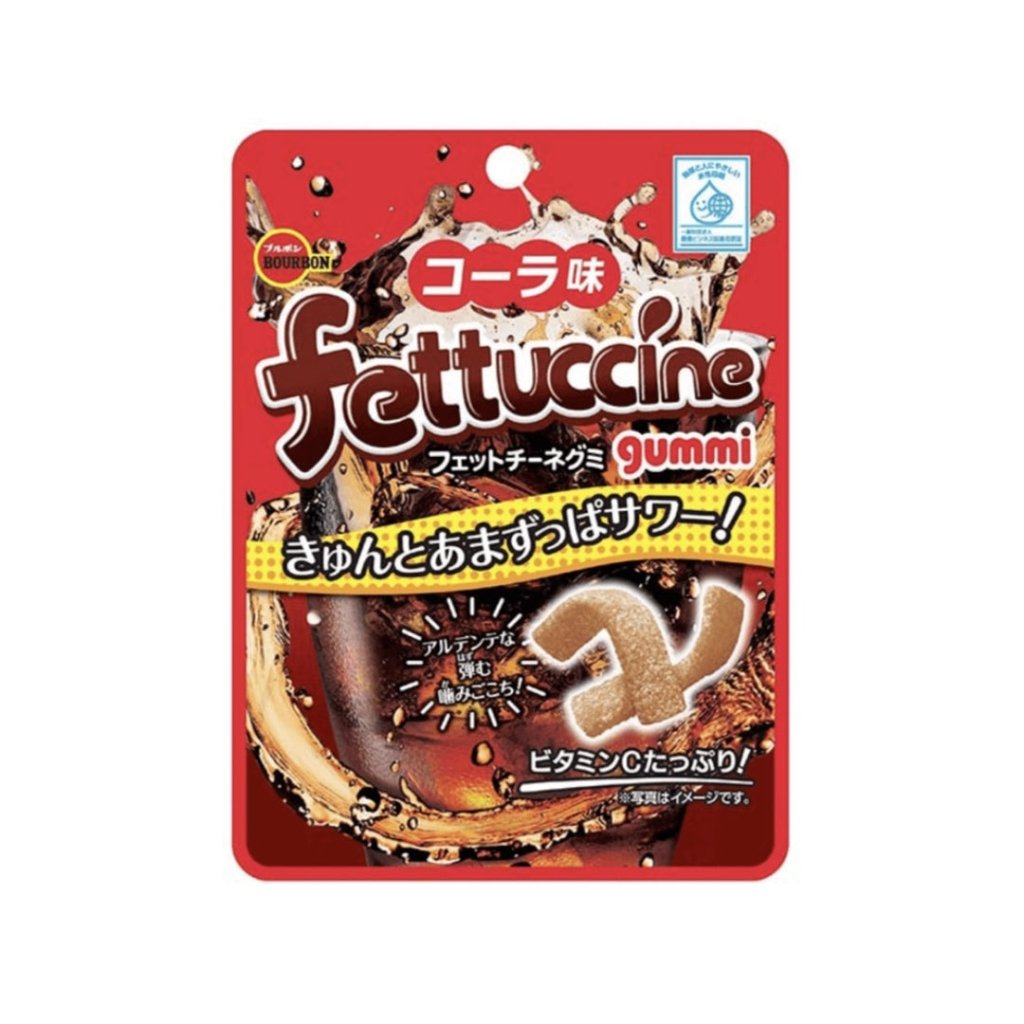 Bourbon Fettuccine Gummy - Cola Flavor - 50g - ding-go