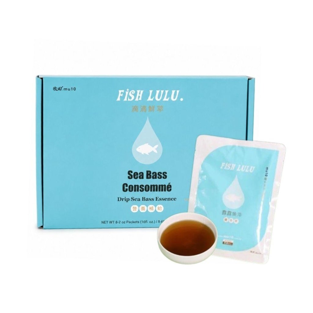 BrioViva Sea Bass Essence, International Quality Assurance Certification - 60ml x 8 Pack - ding - go