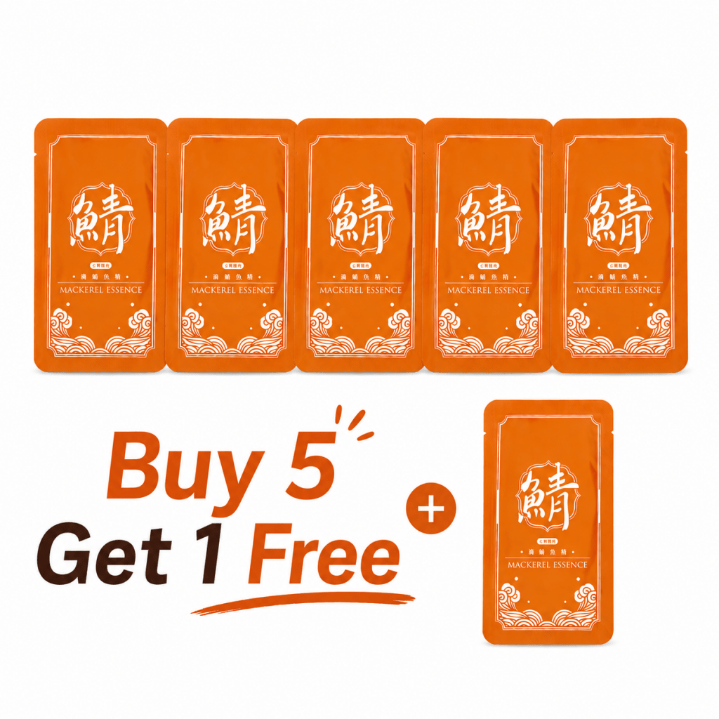 【Buy Five Get One Free】Traditional Urn-Roasted Drip Mackerel Essence (Box-Free Self-Use Version) - 50g x 5+1 Pack - ding-go