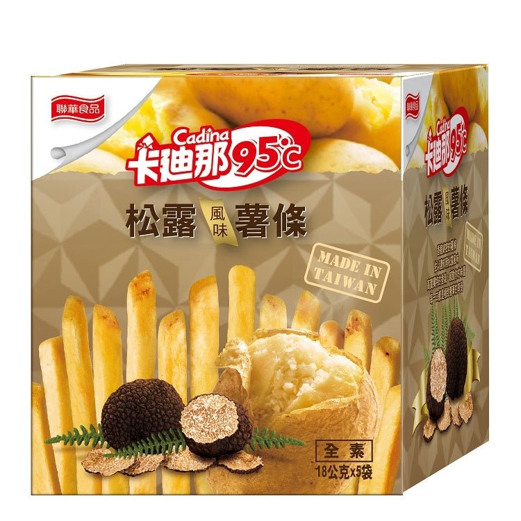 Cadina 95℃ Truffle Flavor French Fries - 18g x 5 Pack - ding-go