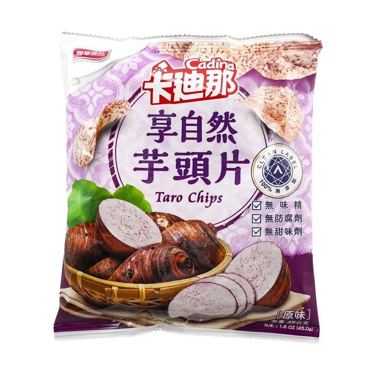 Cadina Taro Chips Original Flavor - 45g - ding - go