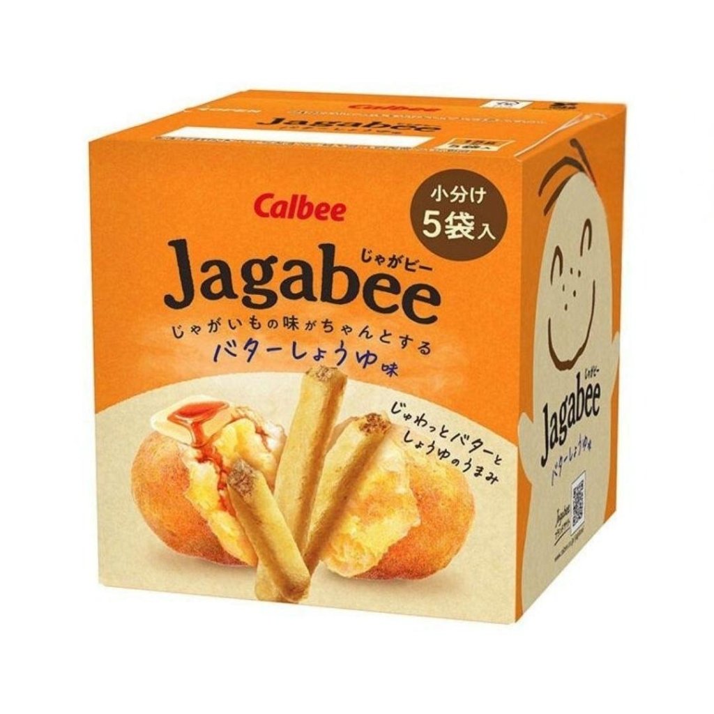 Calbee Jagabee Butter Soy Sauce Flavor - 75g - ding - go
