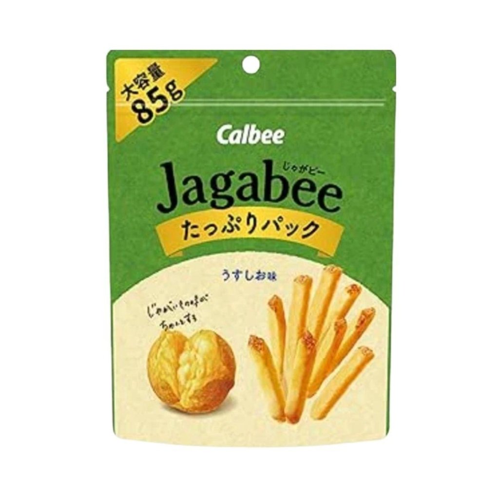 Calbee Jagabee Lightly Salted Potato Sticks - 85g - ding-go