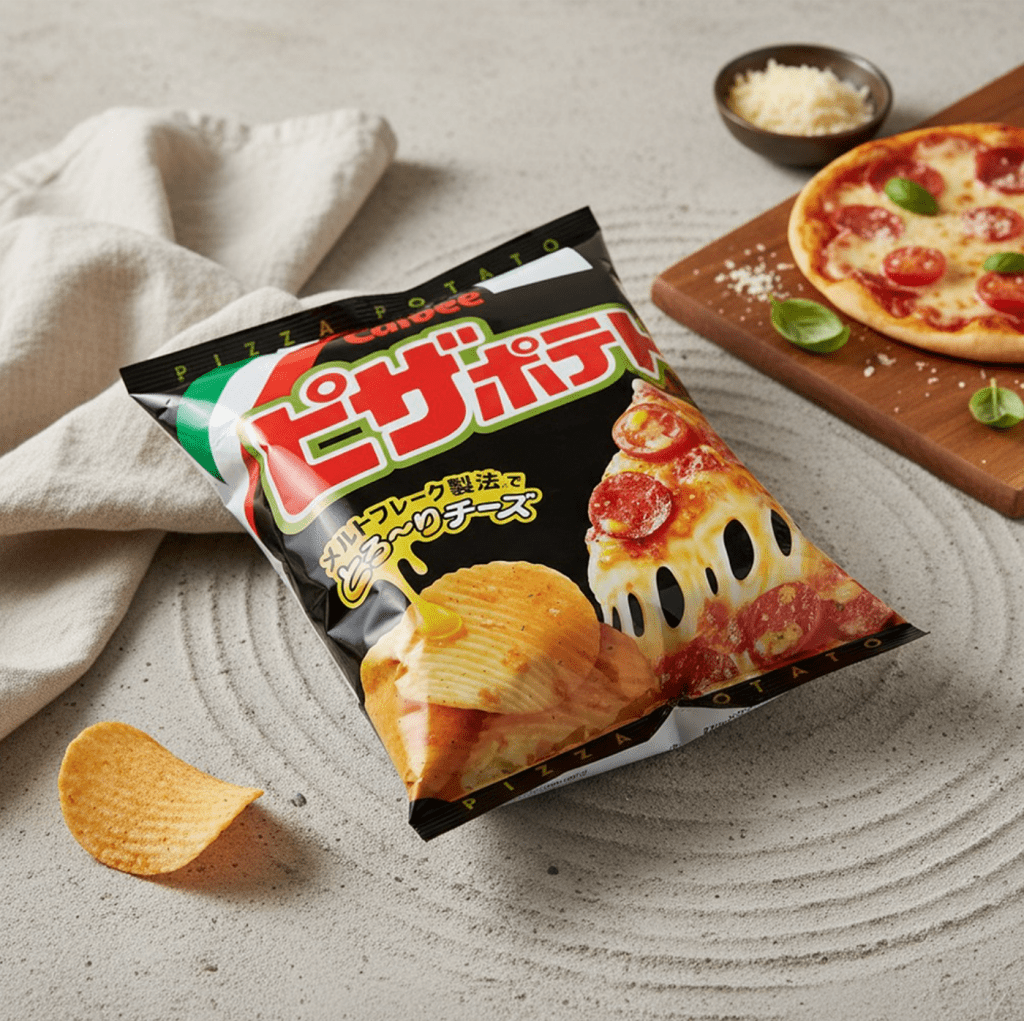 Calbee Pizza Potato - 60g - ding - go