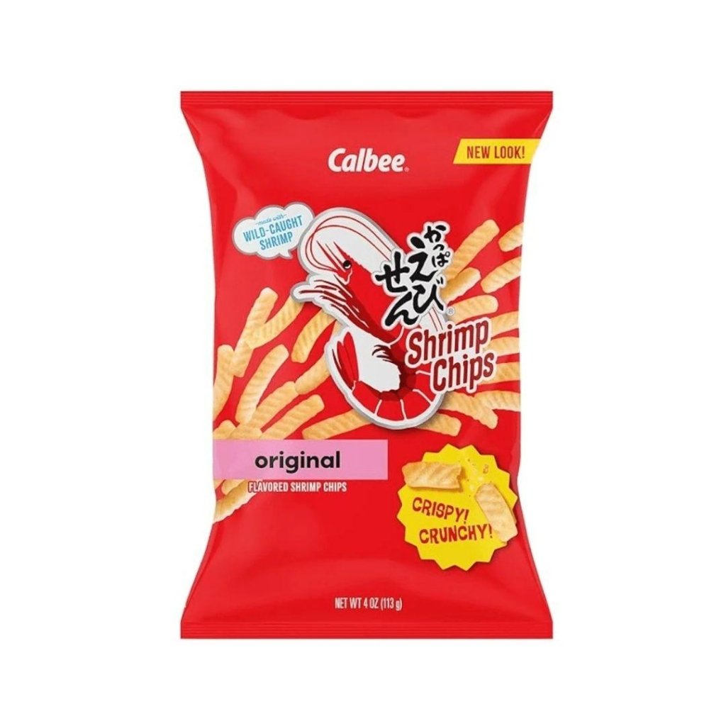 Calbee Shrimp Chips Original - 113g - ding-go