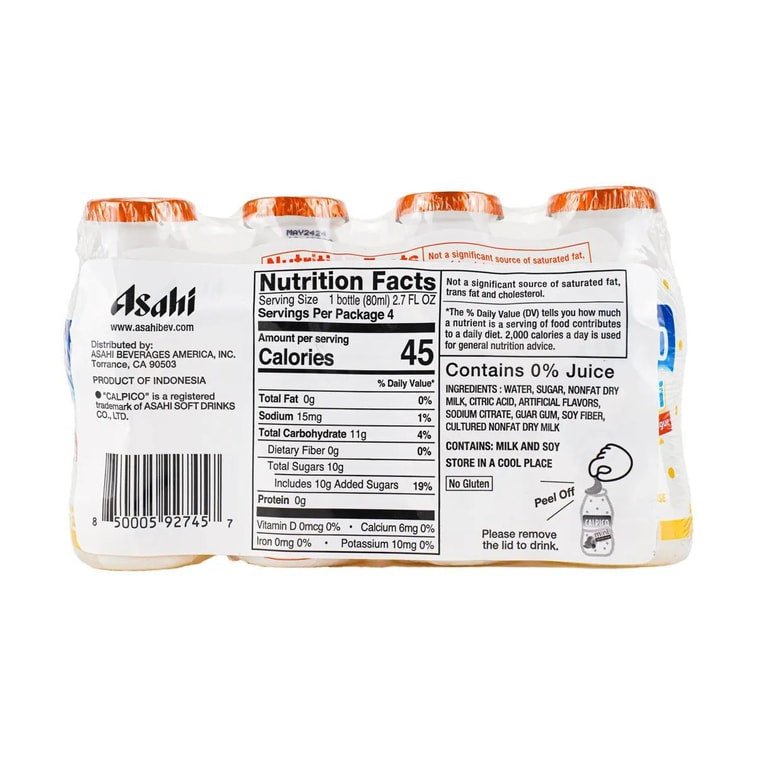 CALPICO Mango & Lychee Mini Bottles – 100ml x 4 Pack - ding - go