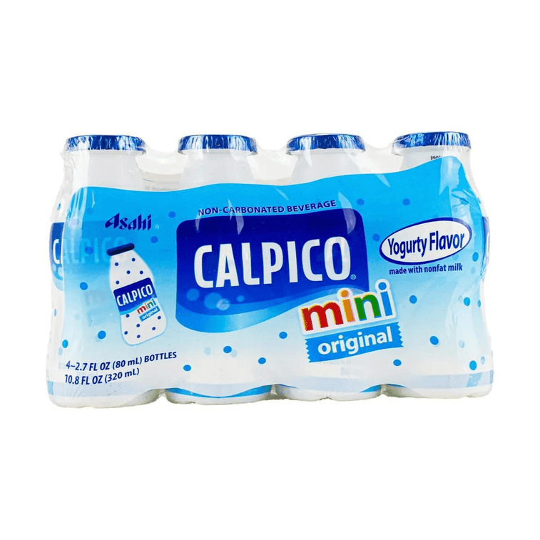 CALPICO Mini Non-Carbonated Soft Drink Yogurt Flavor - 80ml x 4 Pack ...