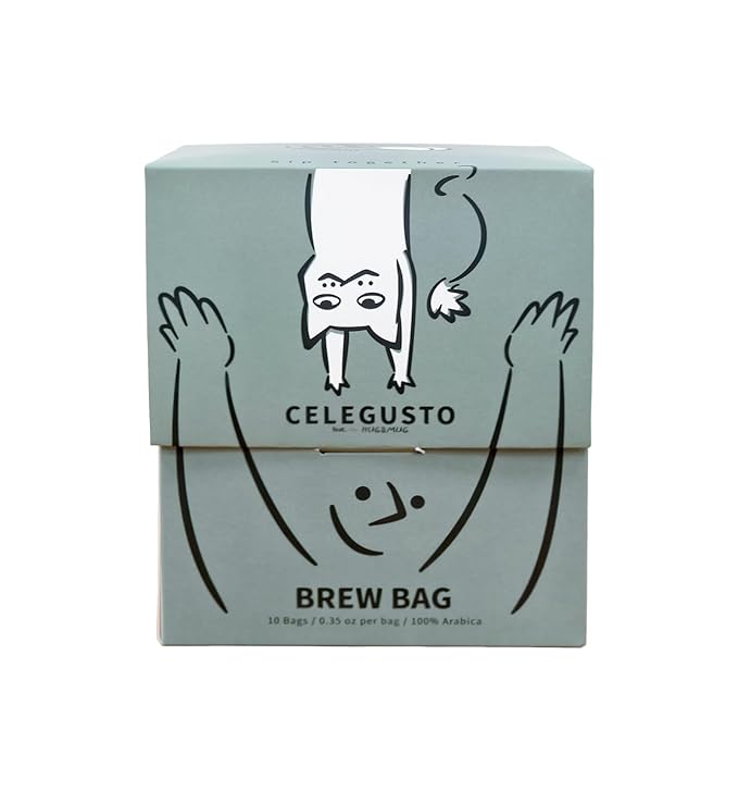 Celegusto Specialty Brew Coffee Bags - 10g x 10 Pack - ding - go