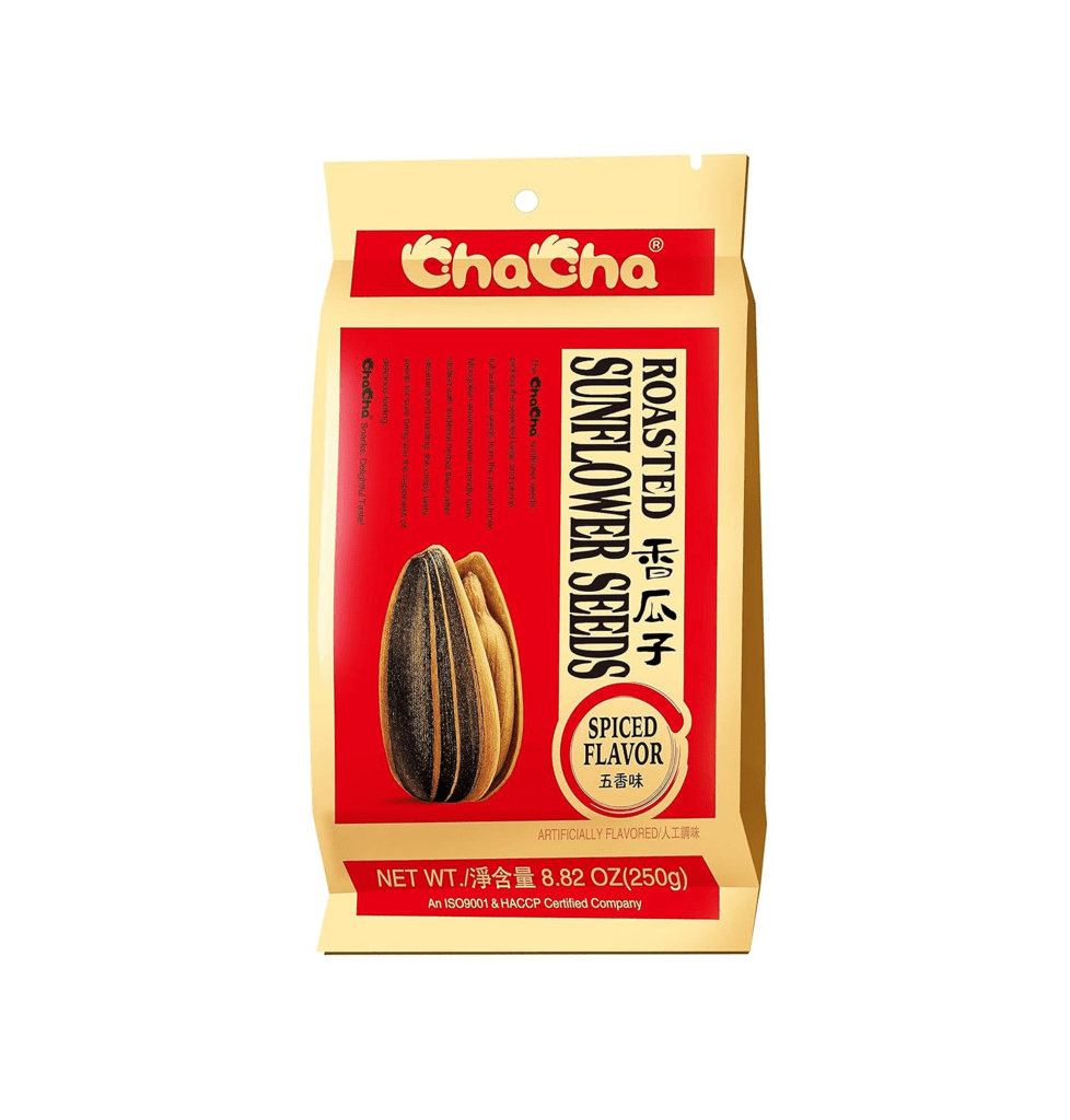 ChaCha Roasted Sunflower Seeds Spiced Flavor - 250g - ding-go