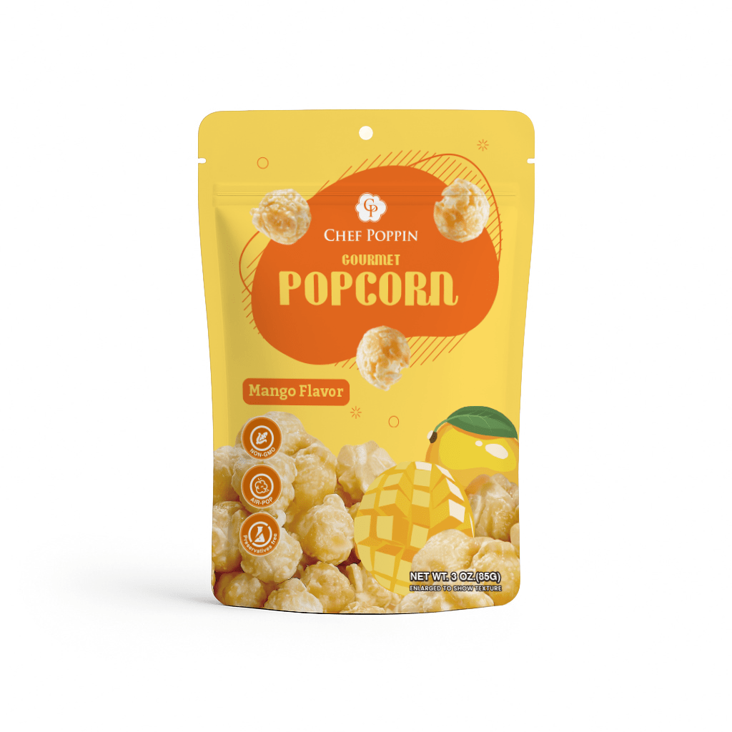 Chef Poppin Mango Gourmet Coated Popcorn - 85g - ding-go