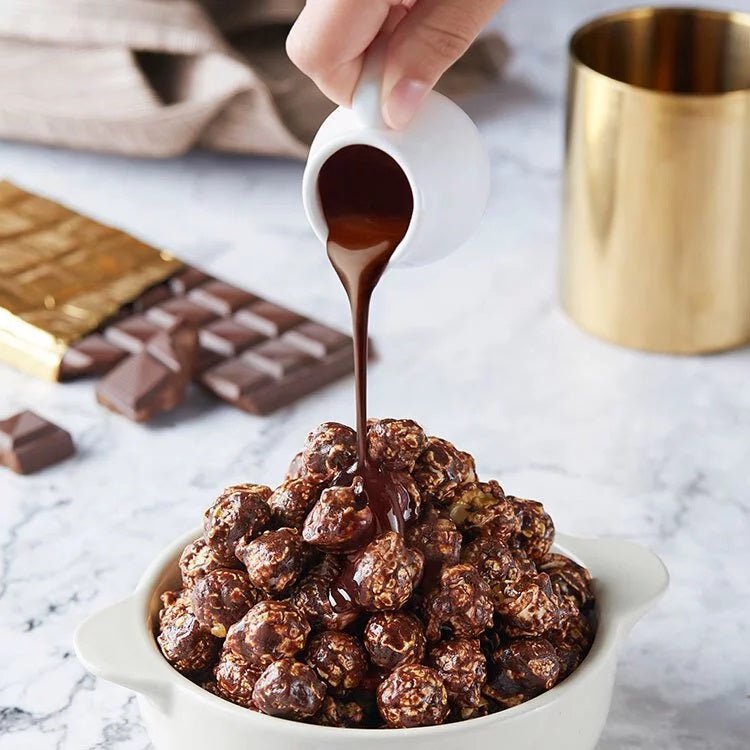 Chef Poppin Oatly’s Oatmilk & Chocolate Gourmet Coated Popcorn - 85g - ding-go