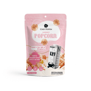 Chef Poppin Oatly’s Oatmilk & Strawberry Gourmet Coated Popcorn - 85g - ding-go