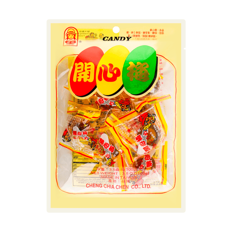 Cheng Chia Chen Plum Candy - 100g - ding-go