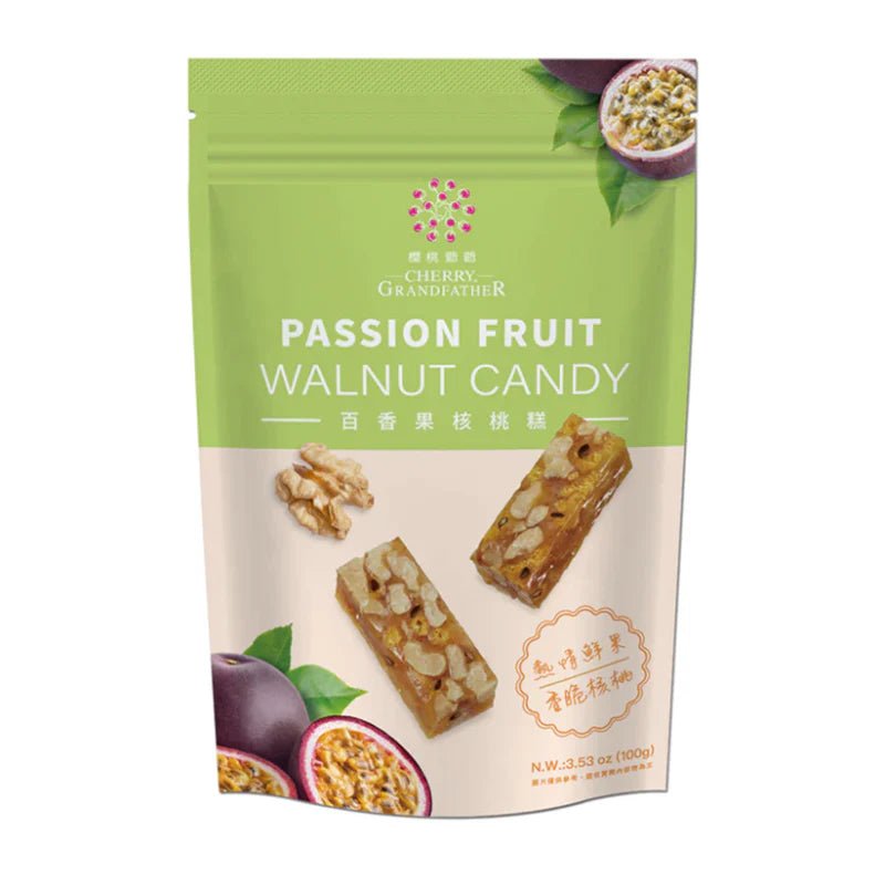 Cherry Grandfather Passion Fruit & Walnut Candy - 100g - ding - go