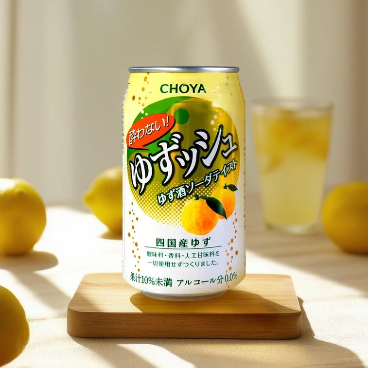 Choya Non-Alcoholic Yuzu Soda - 350ml - ding-go