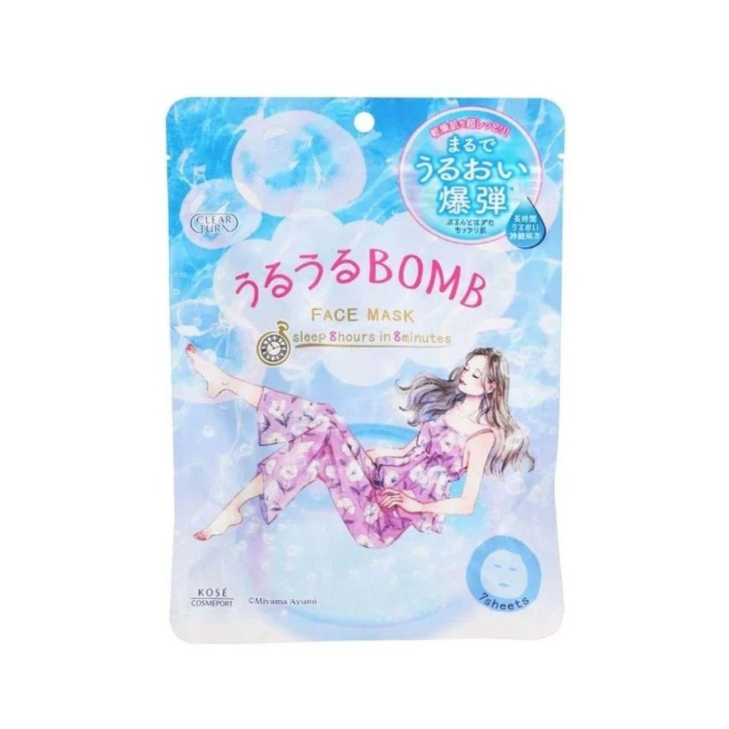 Clear Turn Moisturizing Bomb Mask 7 Sheets - ding-go
