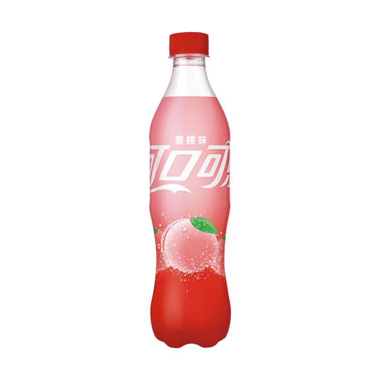Coca-Cola Honey Peach Flavored Cola - 500ml