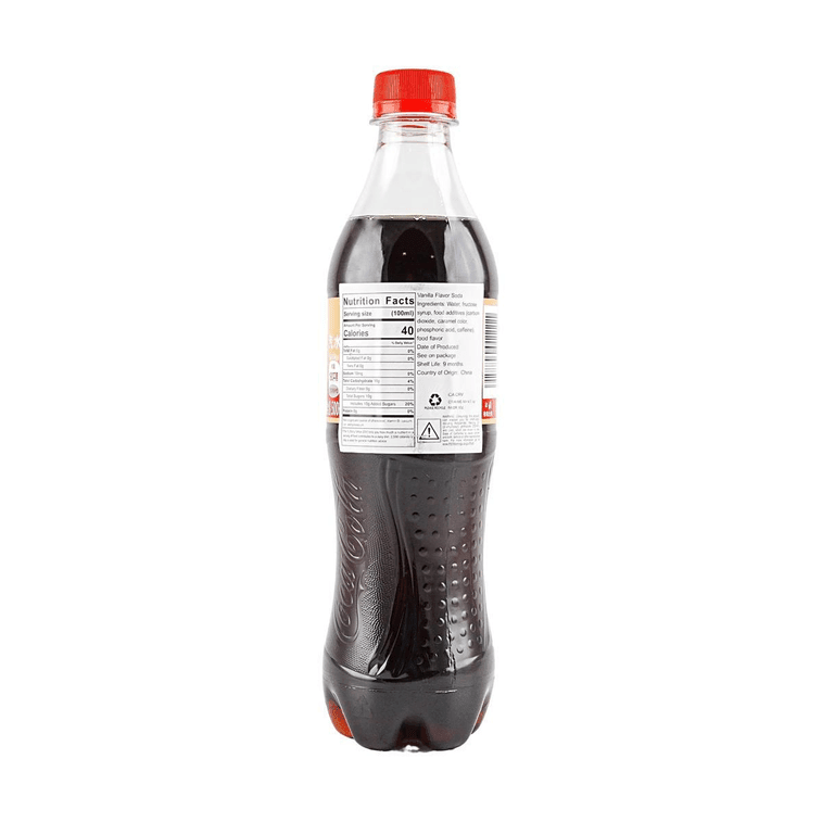 Coca-Cola Vanilla Flavor Cola - 500ml - ding-go