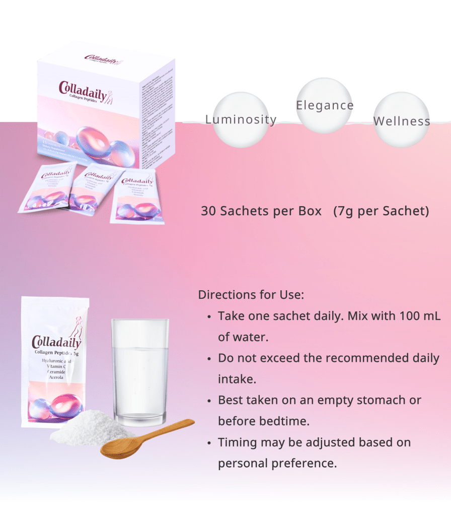 Colladaily Collagen Peptides 7g x 15 Pack, additional package view 13