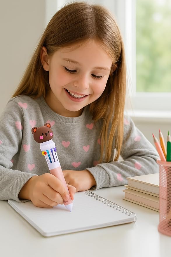 Cute 10 - in - 1 Ballpoint Pen - ding - go