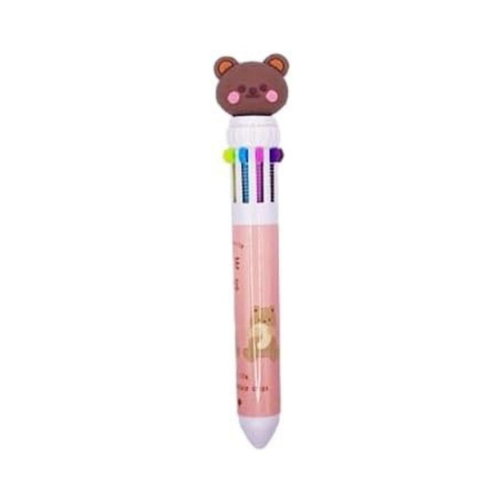 Cute 10 - in - 1 Ballpoint Pen - ding - go