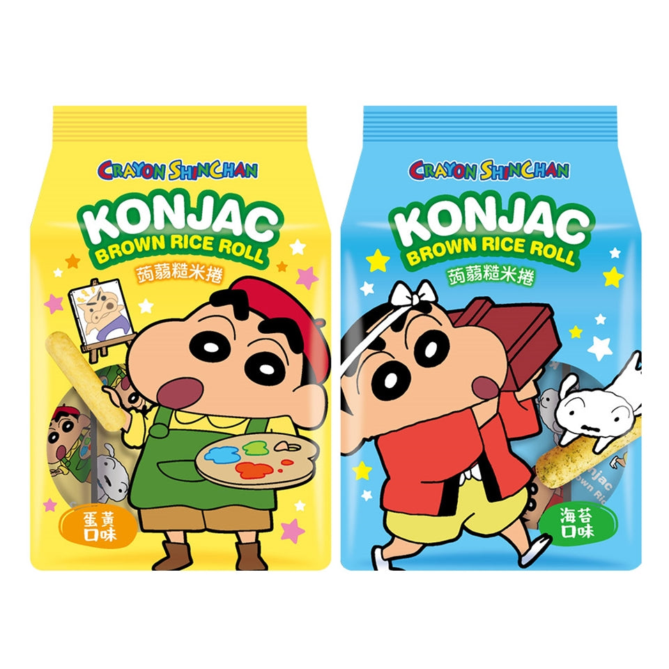 Pei Tien Konjac Brown Rice Roll - Egg Yolk Flavor - 130g