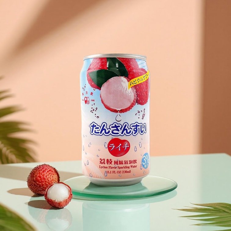 DONGFANGYIN Lychee Flavor Sparking Water - 330ml - ding - go