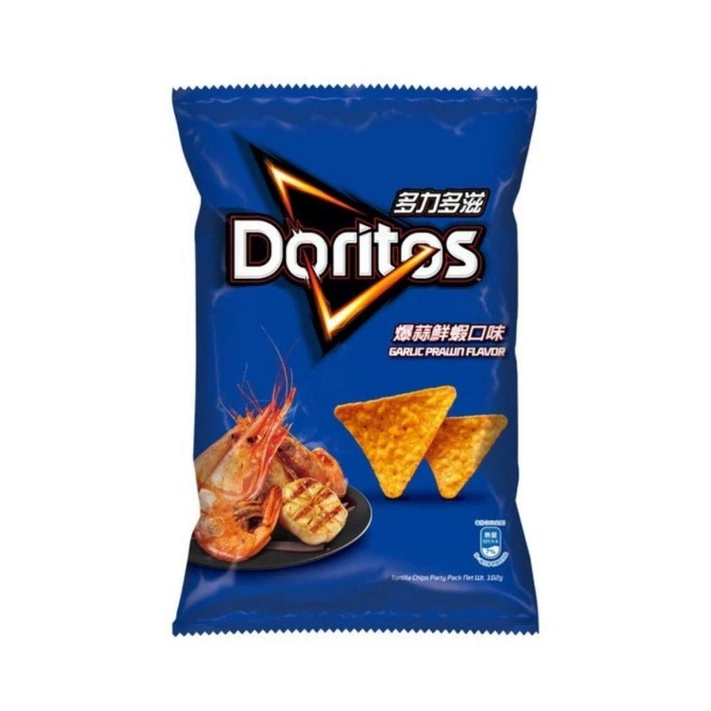 Doritos Taiwan Garlic Shrimp Flavor Corn Chips 102g