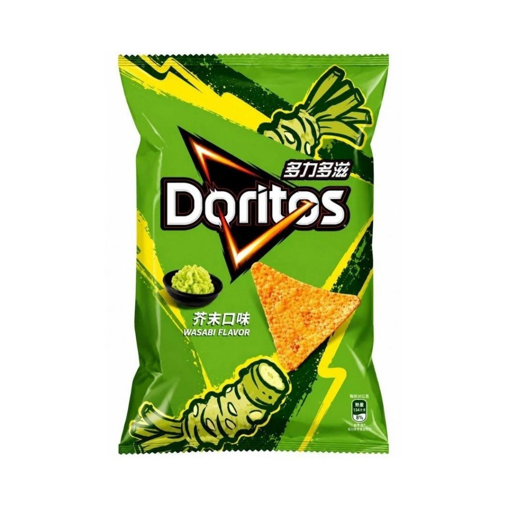 Doritos Wasabi Flavor Tortilla Chips 90g