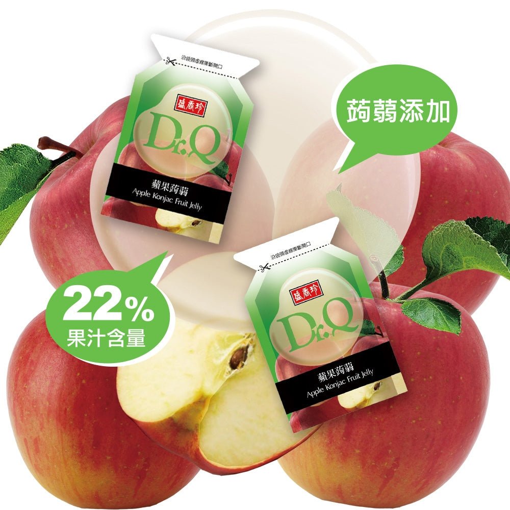 Dr.Q Konjac Fruit Jelly Cantaloupe & Apple Flavor - 420g - ding - go