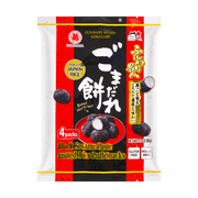 Echigo Senka Black Sesame Paste Rice Puff Snacks 60g