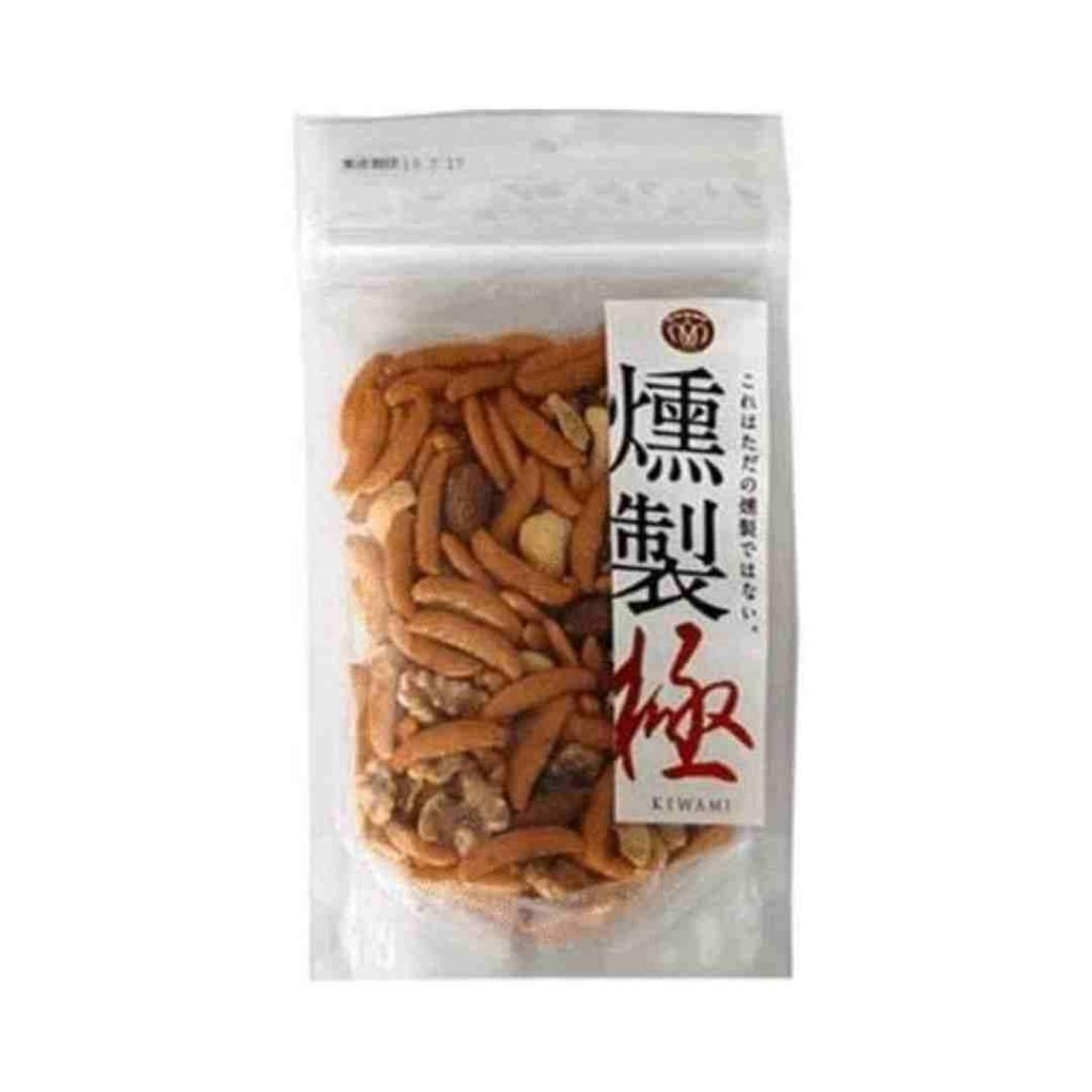 Edoya Smoked Premium Kaki no Tane & Mixed Nuts - 100g - ding - go