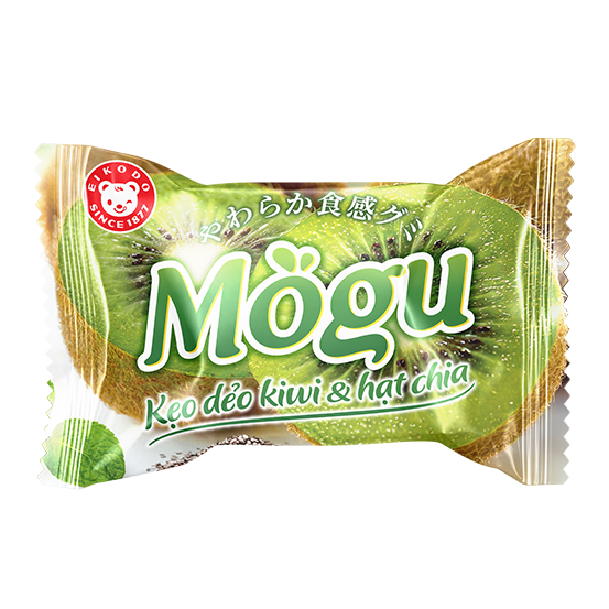 Eikodo Mogu Kiwi & Chia Jelly Candy - 100g - ding - go