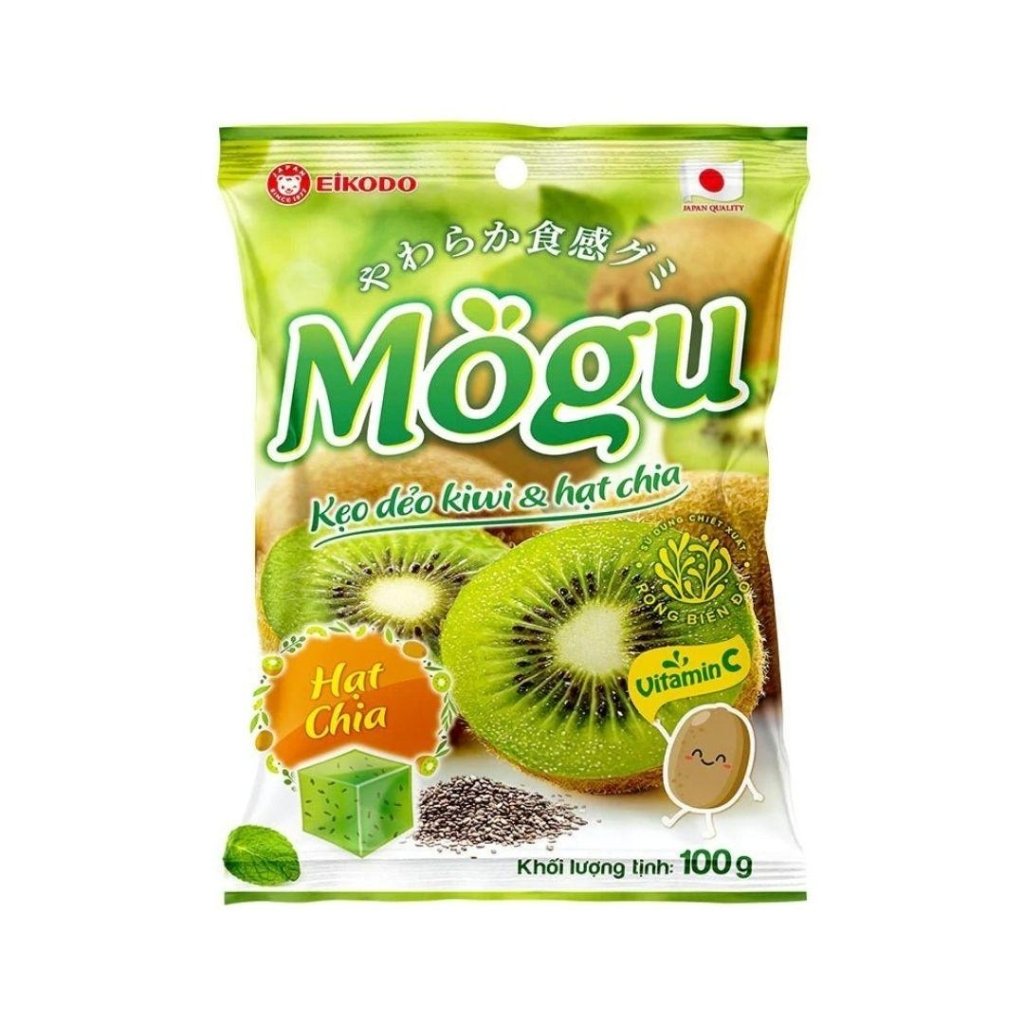 Eikodo Mogu Kiwi & Chia Jelly Candy - 100g - ding - go