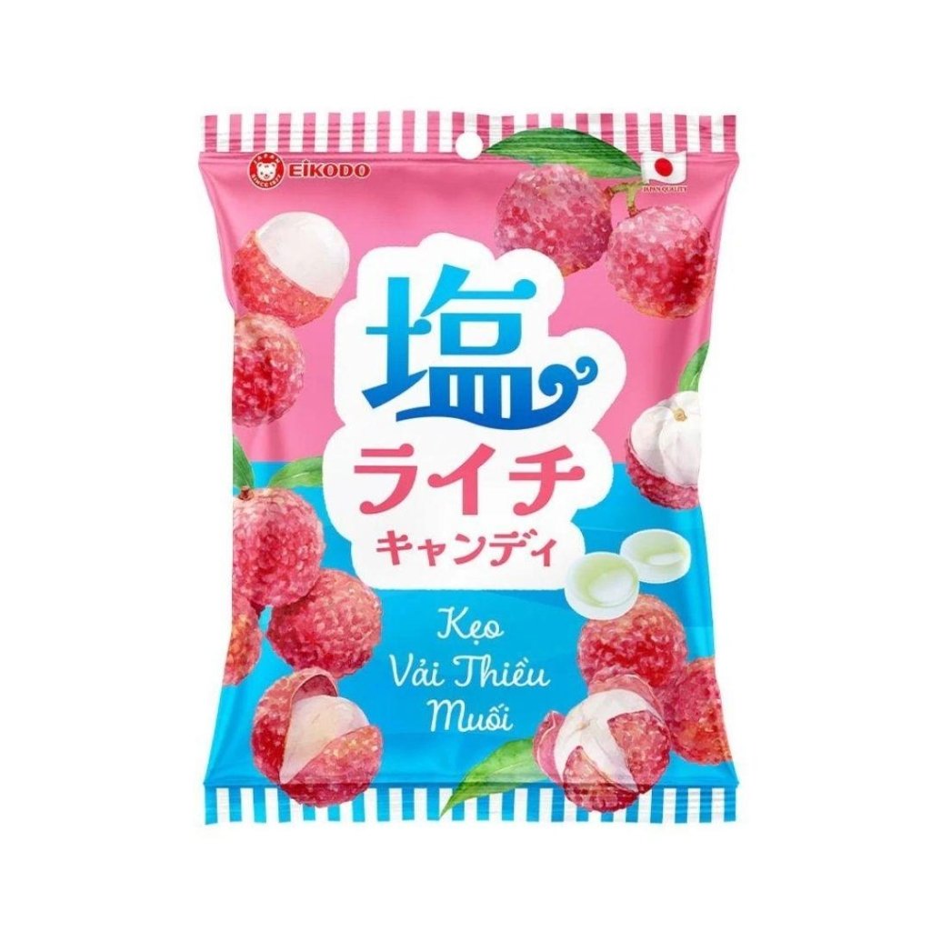 Eikodo Salty Lychee Candy - 120g - ding - go