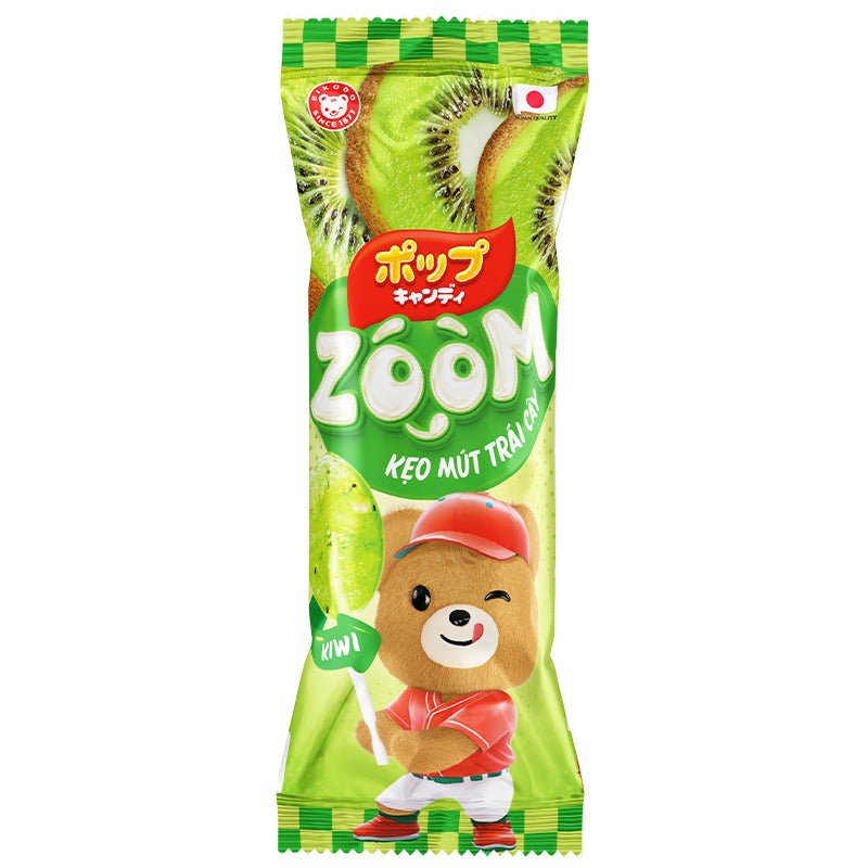 Eikodo Zoom Lollipop Peach Pineapple & Kiwi Flavors 8g x 9 Pack, additional package view 4