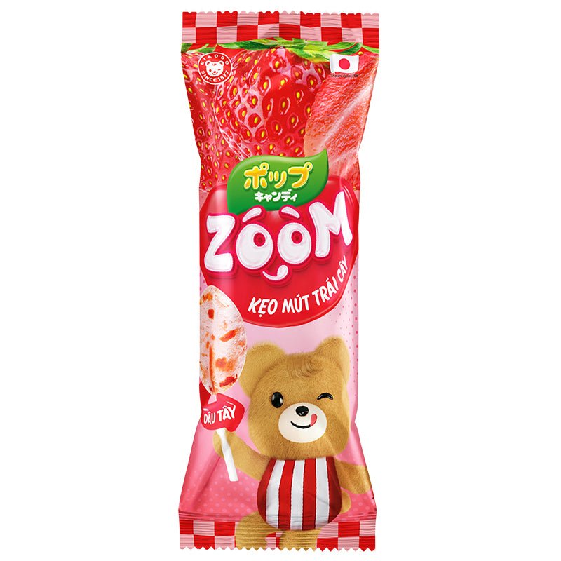 Eikodo Zoom Lollipops Orange, Mango & Strawberry Flavors - 8g x 9 Pack - ding - go