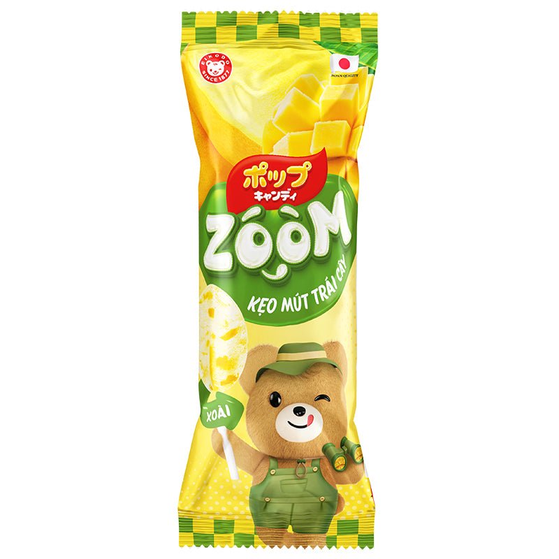 Eikodo Zoom Lollipops Orange, Mango & Strawberry Flavors 8g x 9 Pack, additional package view 3