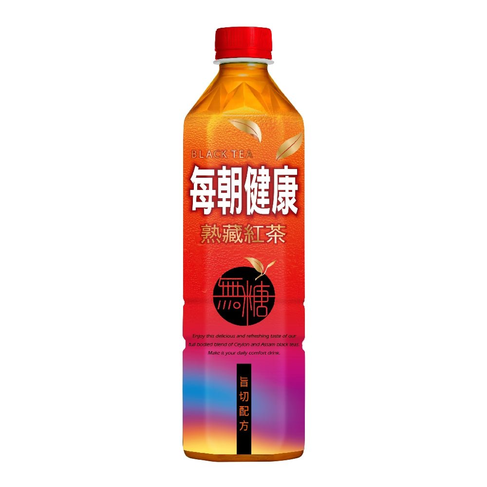 Every Morning Healthy Black Tea - 650ml x 4 Bottles - ding-go