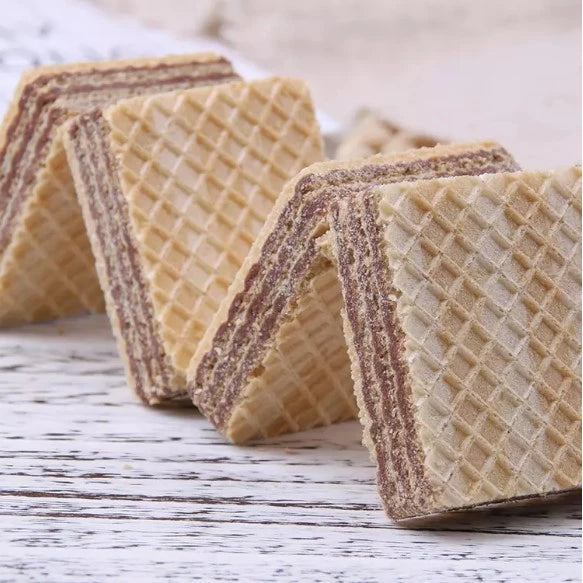77 Wafer Pie Sesame Soy Milk Share Pack 20 Pieces - 324g
