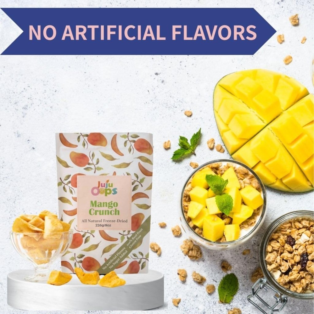 Freeze Dried Mango Cube, Family Party Size 226g, additional package view 6