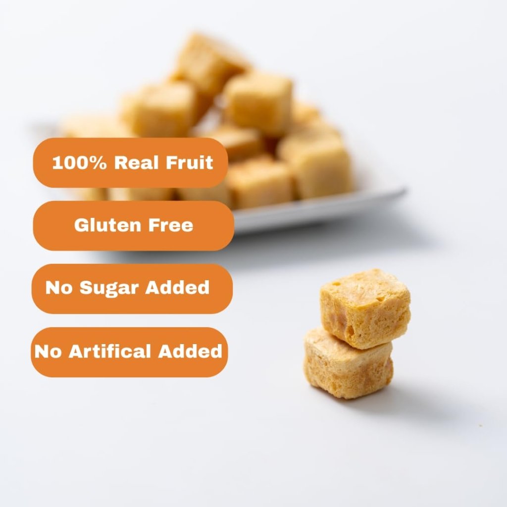 Freeze Dried Mango Cube, Family Party Size 226g, additional package view 3