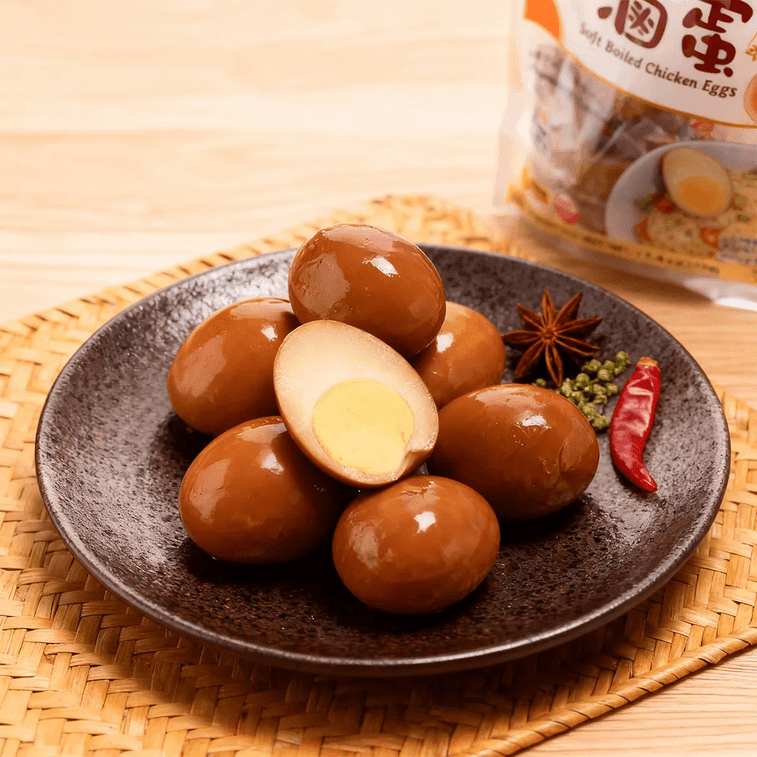 Fu Che Braised Soft - Boiled Eggs - 210g - ding - go
