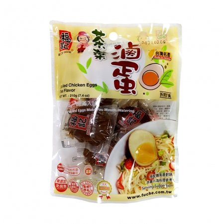 Fu Che Soft Boiled Chicken Tea Eggs - 210g - ding-go